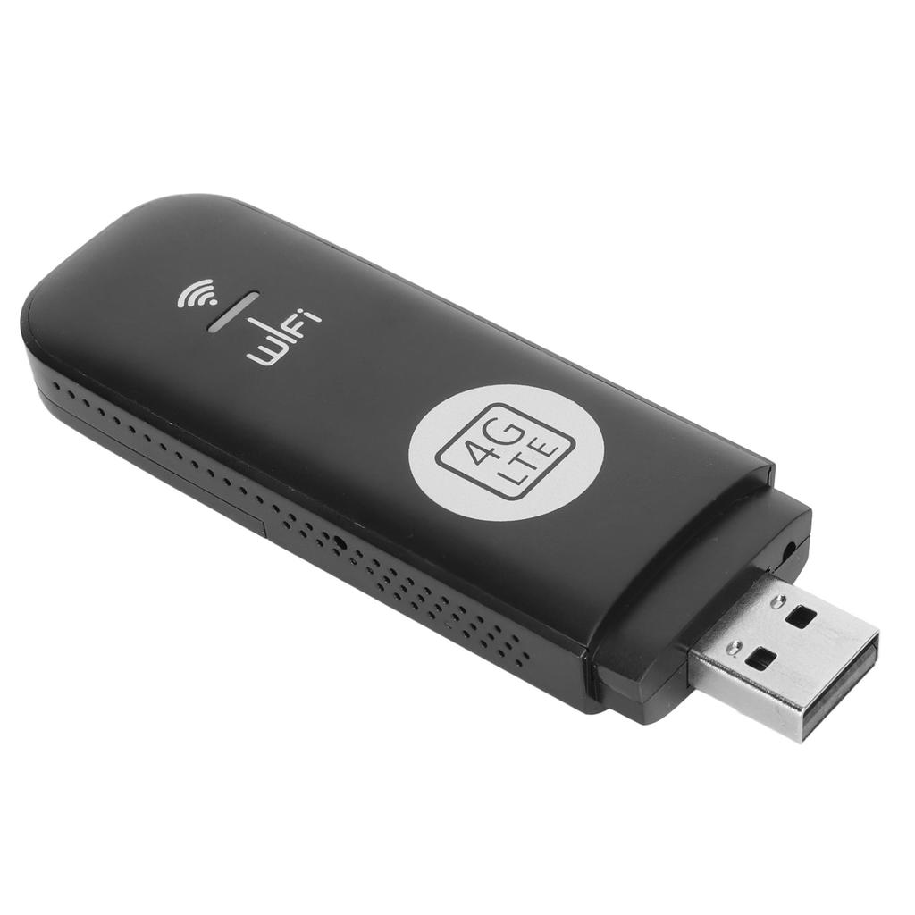 4G LTE USB WiFi Modem with SIM Card Slot 150Mbps High Speed 8 Users Sharing Portable 4G Router Travel Hotspot for Tablet