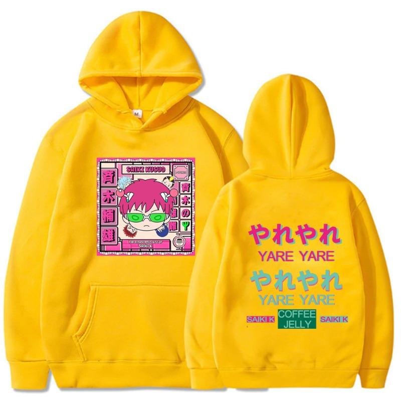 The Disastrous Life of Saiki K Autumn Men's Hoodie Sweatshirt Men Womnen Fashion Design Pullover Men's Fleece Hoodies