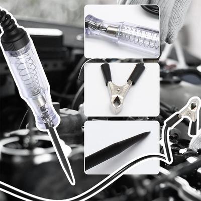 Test Light Automotive, Auto Car Truck Voltage Circuit Tester 6V-24V Tester com Display Digital Fio Veículo Volt Probe Pen