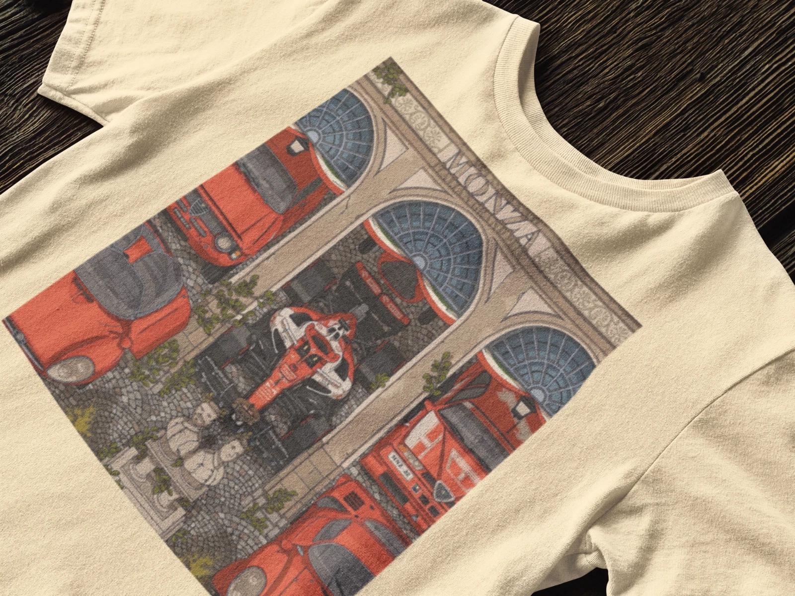 Monza Italy Grand Prix T-Shirt, Monza Grand Prix,LEC16 Top,Leclerc 2XL