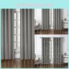 Elegant Gray Star Moon Flower Dot Blackout Curtains For Comfort And Style