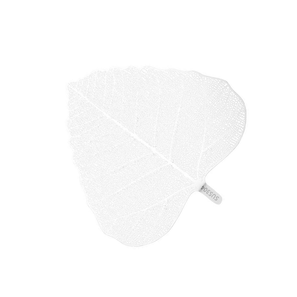 304 Stainless Steels Teas Infuser Bodhi Leaf Shape Fine Mesh Strainer Filter Tool for Teas Lover and Office Professional