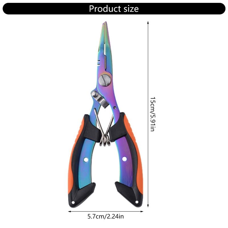 Fishing Gripper Fishing Hook Remover Fishing Plier Fish Mouth Clamps Fish Grabber Fishing Fish Controllers Plier Tool