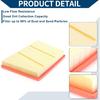 Car Engine Air Filter No.13717619267/13718513944 for BMW 228i Gran Coupe Base 2.0L L4 - Gas 2021-2024 Long Life Filter Air Cleaner Element 1 Pcs