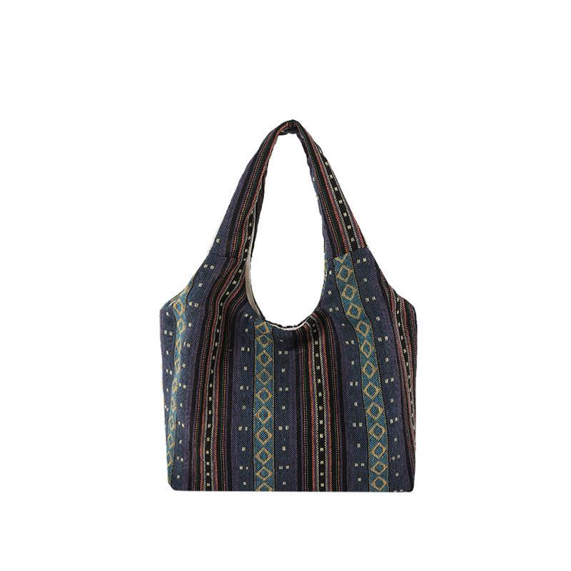 Trendy Plaid Contrast Color Street Style Tote Bag Women Winter Large Capacity Shoulder Bag