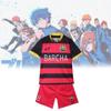 Bachira Blue Lock Meguru Cosplay Suit Comfortable Mens Sports Sleeve Short