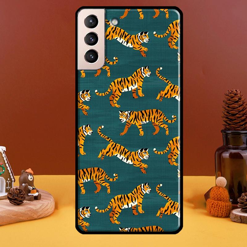 Bengal Tigers For Samsung Galaxy S22 Ultra S20 S21 FE S10 S10e S9 Note 10 Plus Note 20 Ultra Phone Case