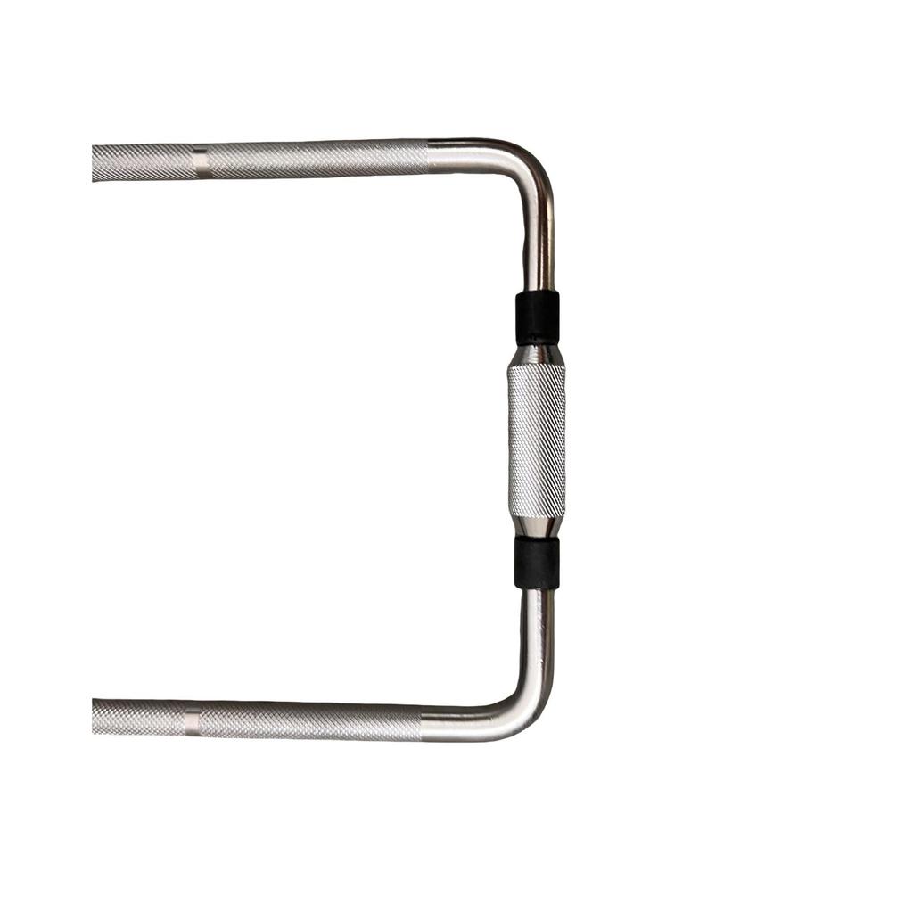 Single Ball Clamp Drum Rack Hardware with L-Shaped Hanging Bracket and Thickened Tom-Tom Stand Column.