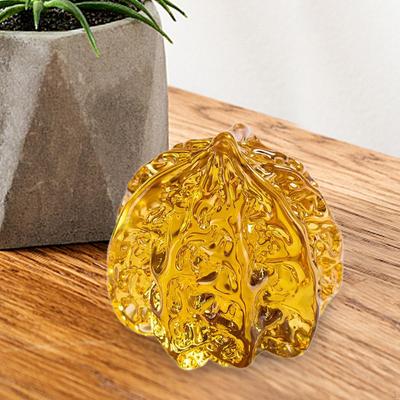 Fitness Handball Figurine Glass Chinese Hand Exercise Ball Portable Sculpture Buddha Walnut