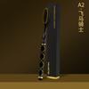 Single Pack Independent Boxed Black Gold Long Head Toothbrush,for Both Male and Female Adults, New Soft Bristled Toothbrush