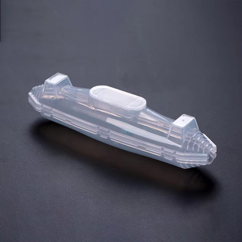 

Seal Glue Filled Junction Box PP IP68 Junction Box Outdoor Junction Box Buried Application 150*31*35mm прозорий