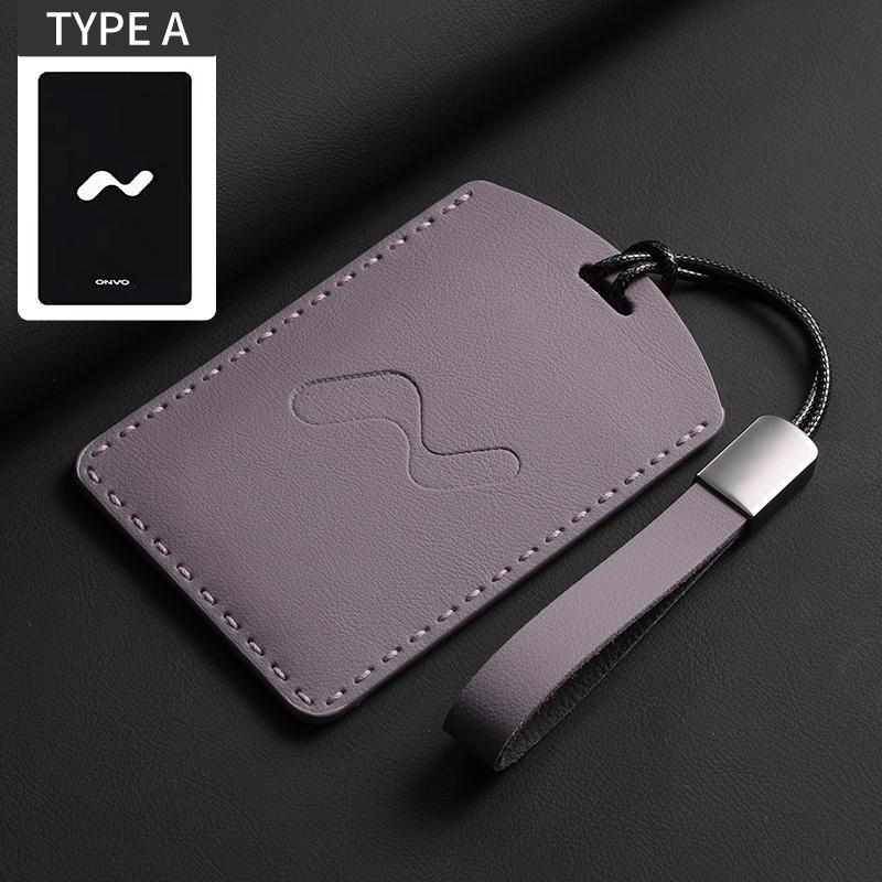

Car Key Case Cover For Onvo L60 L90 Coolray Leather Car Remote Key Case Cover Car Keychain Protector Shell Decorative Accessorie