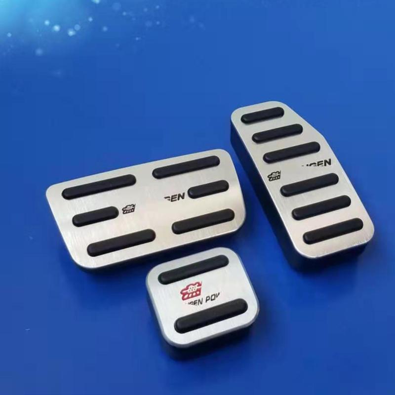 Car Interior Styling Accessories For Honda Freed GB3 2011-2014 Shuttle 2015- Aluminum Accelerator Pedal Brake Non-slip Mat