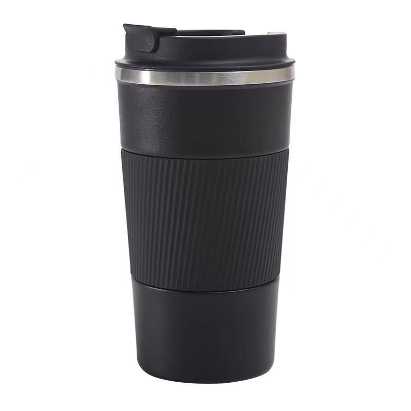 Stainless Steel Vacuum Insulated Travel Mug With Locking Lid 380ml 510ml Double Wall Office Car Home Use