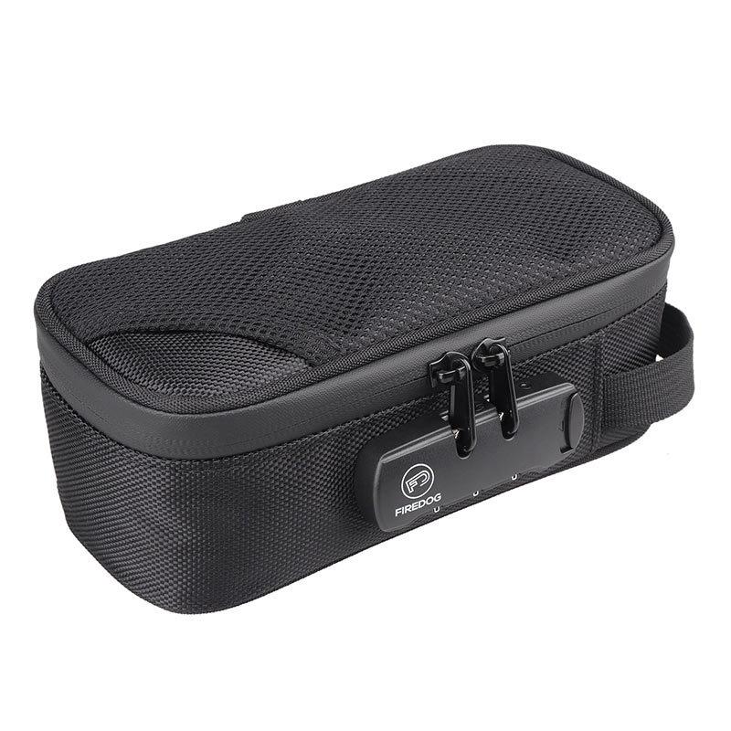 Smell Proof Carbon Lined Carry Stash Bag With Lock Discreet Secure Case