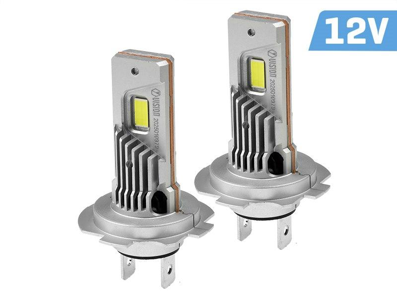 VISION LED retrofit bulbs H7/H18 HL 12V 35W 4200 lm 6000K, CANBUS, 2 pcs.