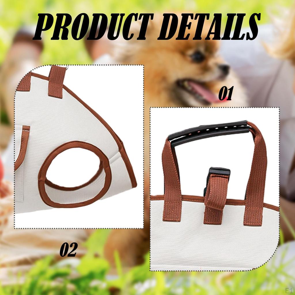 Dog Carrier Comfortable Practical Oxford Cloth Breathable Portable Travel Lift Harness