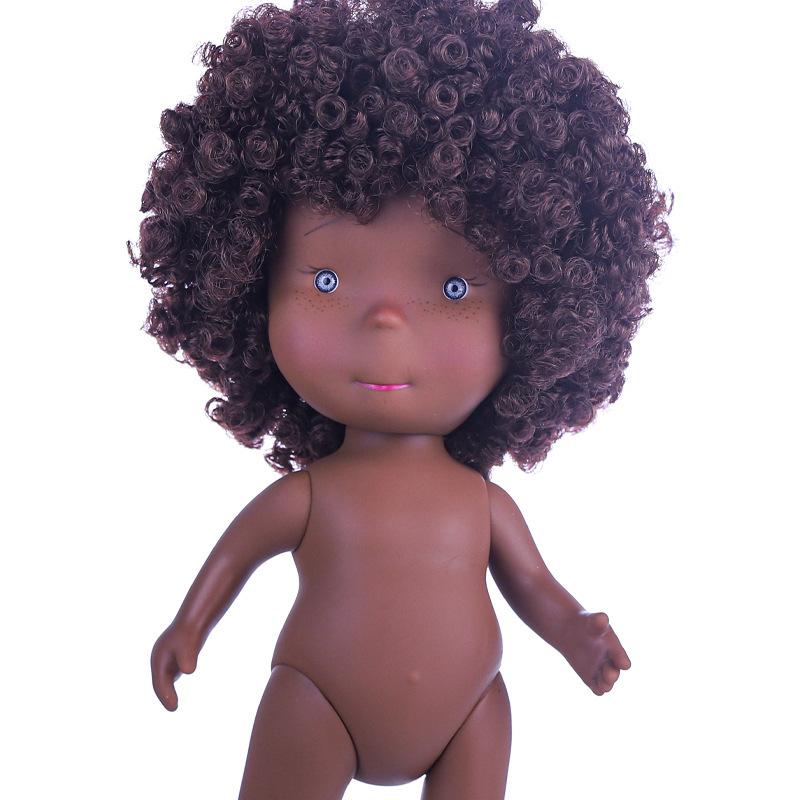 New Mia 24Cm Vinyl Naked Dolls With Movable Joints Waldorf Diy Custom Play Dolls For Kids Pretend Play Handmade Craft Toys