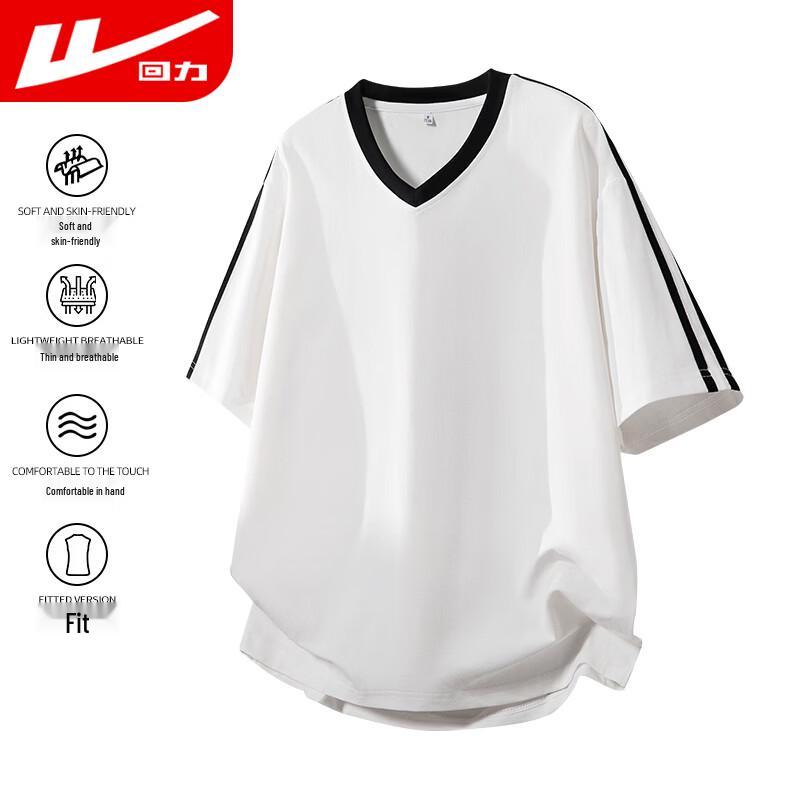 Warrior Men s V-Neck Ice-Feel Breathable Short-Sleeve T-Shirt 3XL