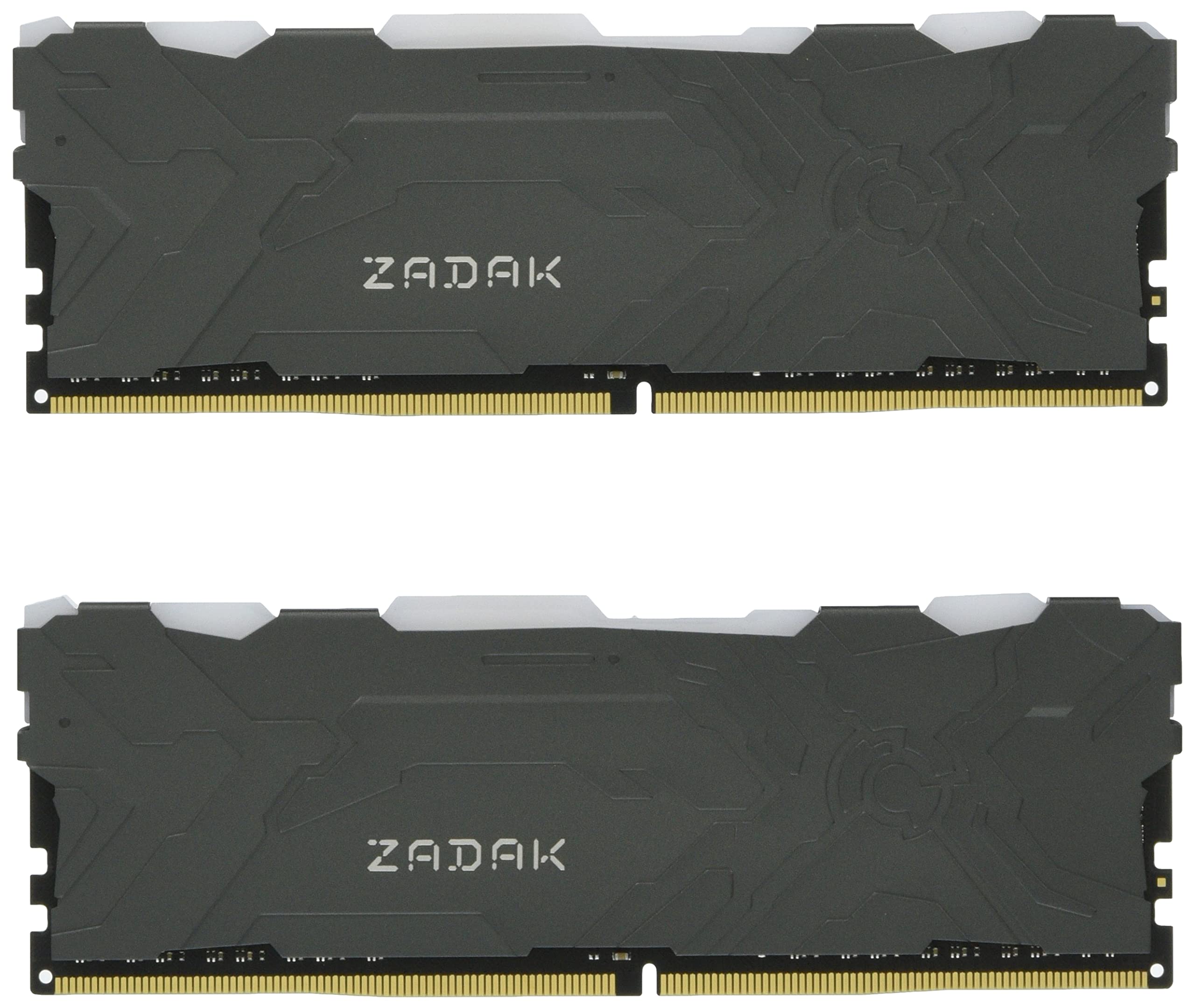 

Apacer ZADAK DDR4 3600MHz Desktop PC Memory MOAB 16GB x Gaming RGB Luminous CL18 Lifetime Warranty PC4-28800 (8GB 2) 1.35V ZD4-MO136C25-16GYG2