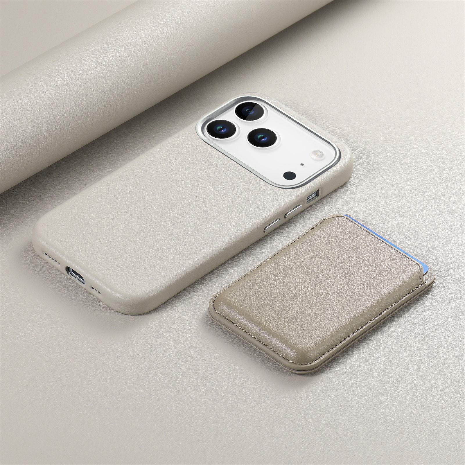 

Magnetic Card Bag Leather Phone Case for iPhone 17 Pro Max Air 17 16E 16 Pro 15 14 Plus 13 Detachable Bracket Wallet Flip Cover iPhone17