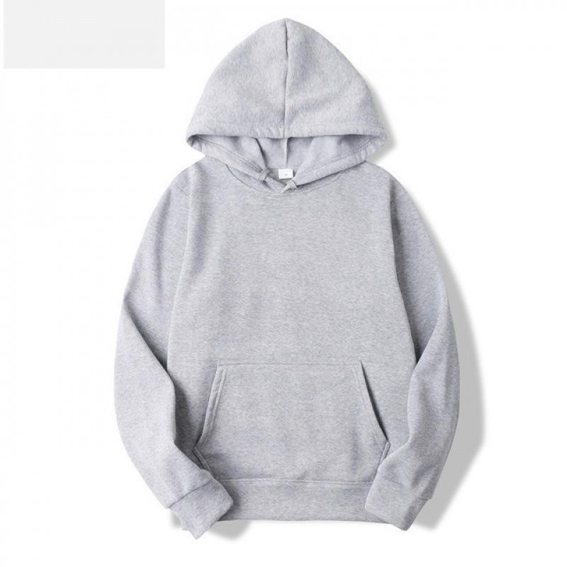 Men's Women's Plus Velvet Hoodie Set Sports Leisure Fashionable Printed