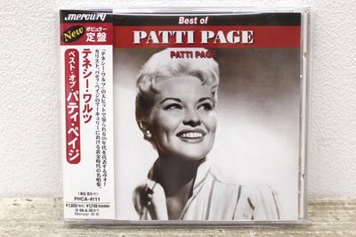 CD PATTI PAGE  Best Of Patti Page PHCA4111 Mercury 1996 Japan ObiPop Used