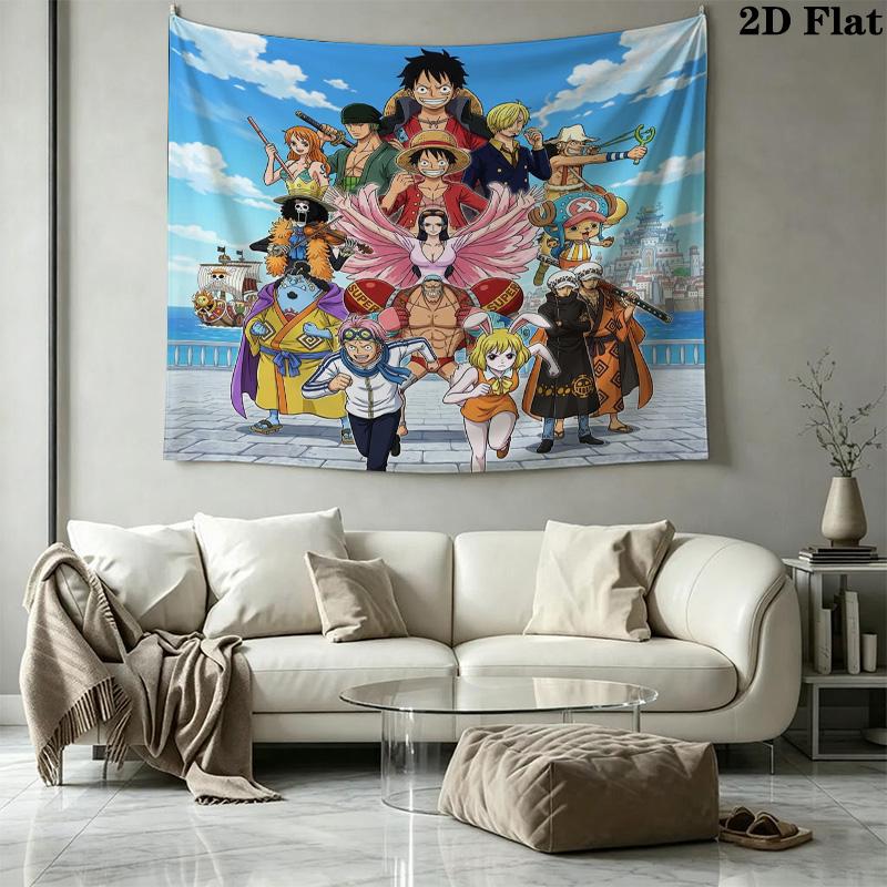 Arazzo da Parete One Piece Appeso Estetico alla Parete Coperta in Tessuto Stampato Arazzi Decorativi per Camera da Letto Soggiorno Decorazione per la Casa