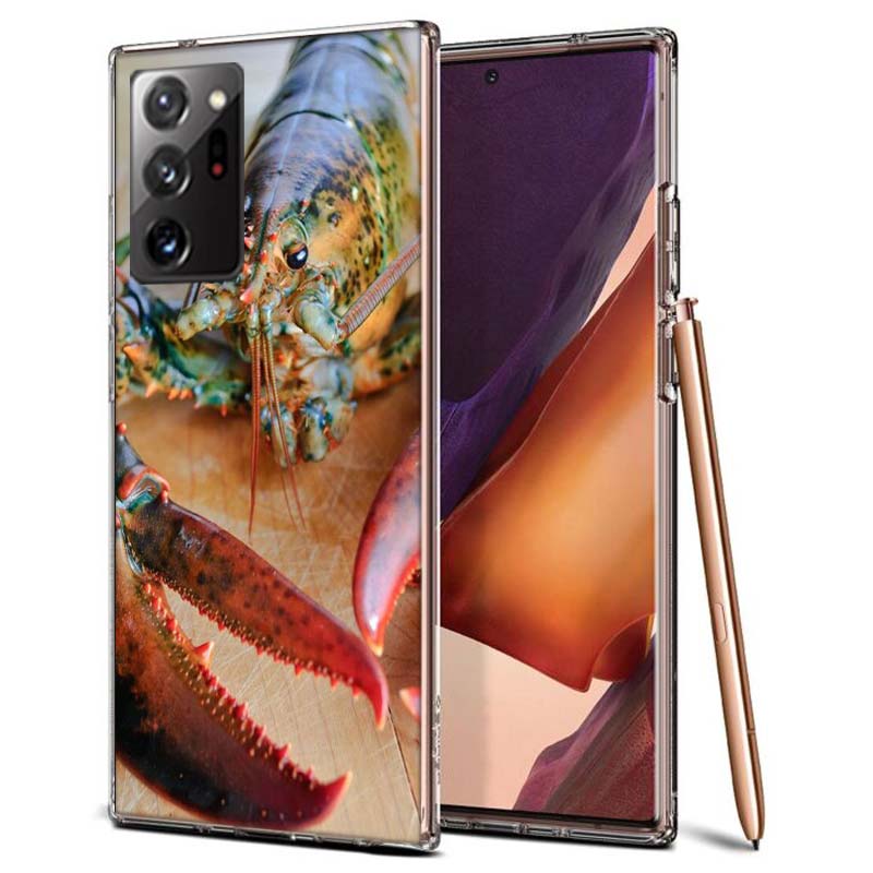 Live Lobster Phone Case for Samsung A55 A35 A25 A15 A07 A05S A16 A17 A26 A36 A37 A56 A57 Galaxy Note 20 10 A50S A71 A51 A31 A30