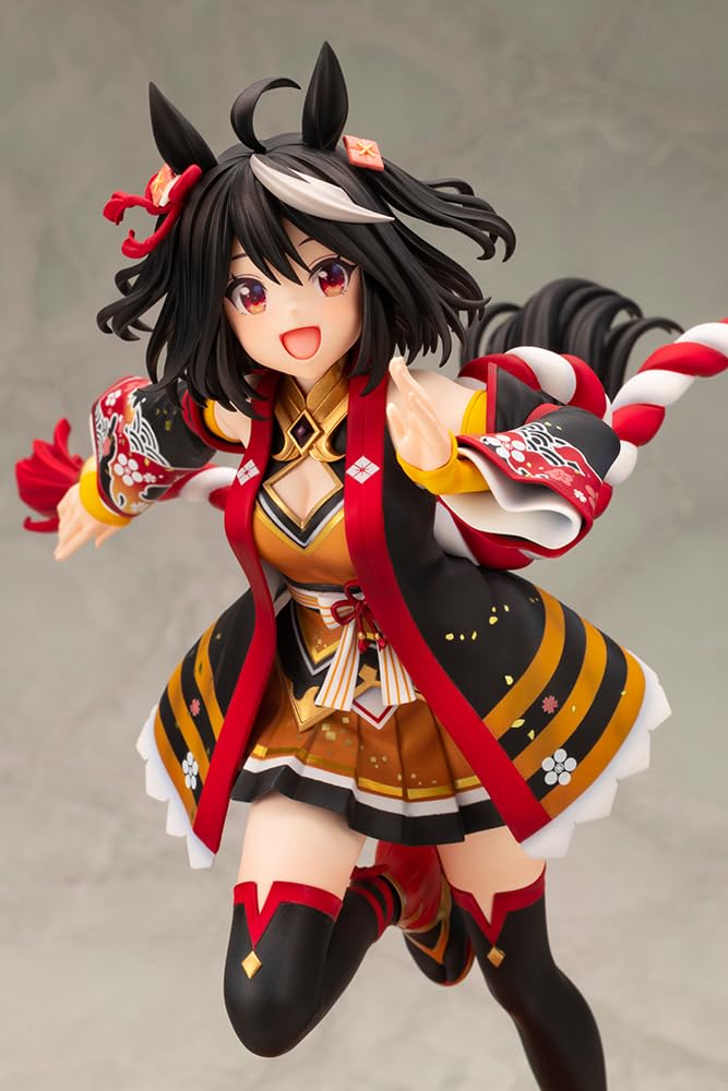 KOTOBUKIYA Uma Musume Pretty Derby by the Approaching Kitasan Black Scale PVC Painted Complete Figure [Pushed Heat] 1/7