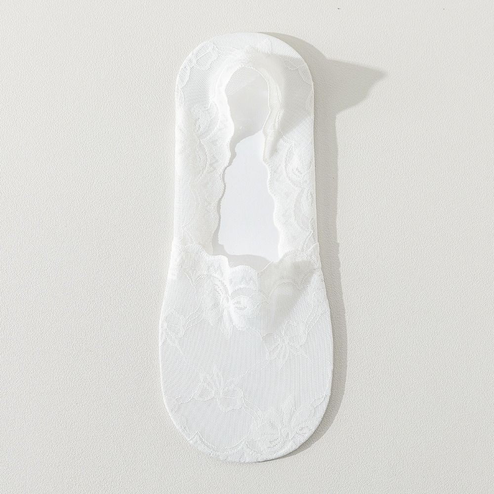 Soft Mesh Invisible Socks Cotton Boat Socks New Lace Socks