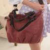 Stilvolle Damentasche, Einfache und lässige Canvas-Tasche, Handtasche mit großem Fassungsvermögen, Schultertasche, Umhängetasche