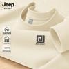 JEEP SPIRIT Men's Loose Fit Round Neck Pullover Sweatshirt