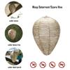 Hornets Deterrent Waterproof Wasp Nest Decoy Eco-Friendly Paper Fake Wasp Nest Non-Toxic Hanging Beehive Lantern Yard