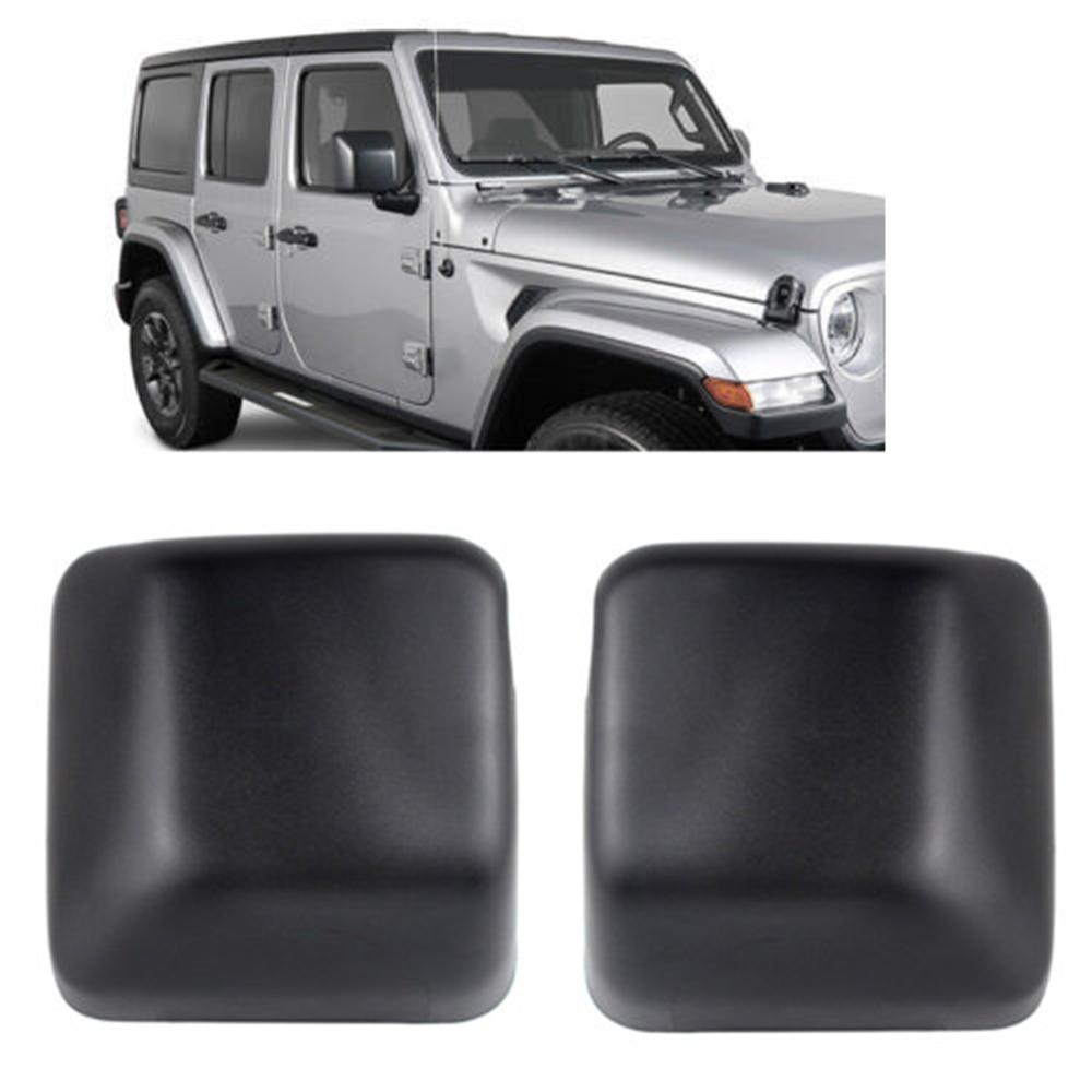 

New Left & Right Side Mirror Cover Cap Trims For Jeep Wrangler JL 2018 2019 2020