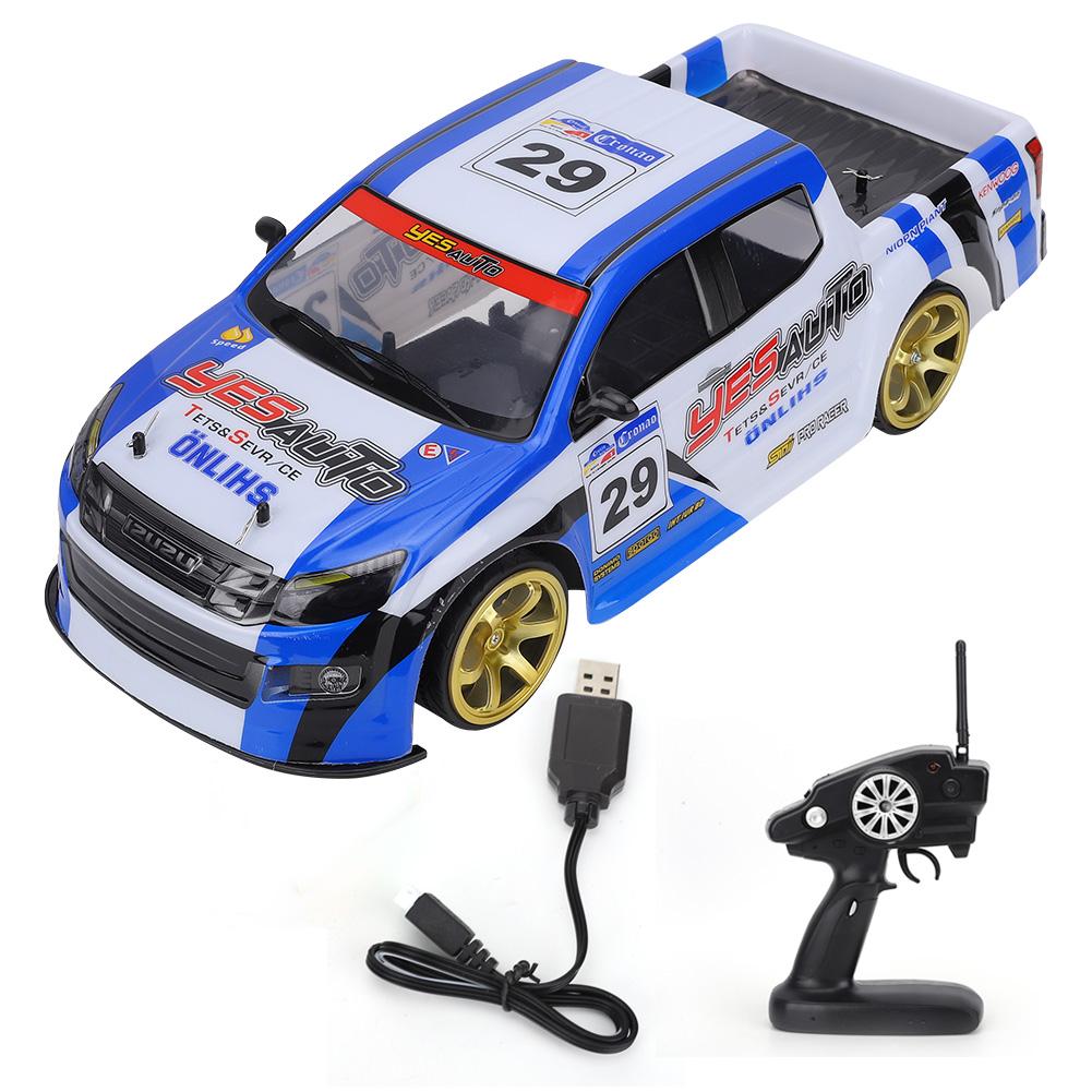1:10 Large RC Vehicle 2.4G Remote Control Dual Mode Four Wheel Drive Electric Racing Car Model Toy