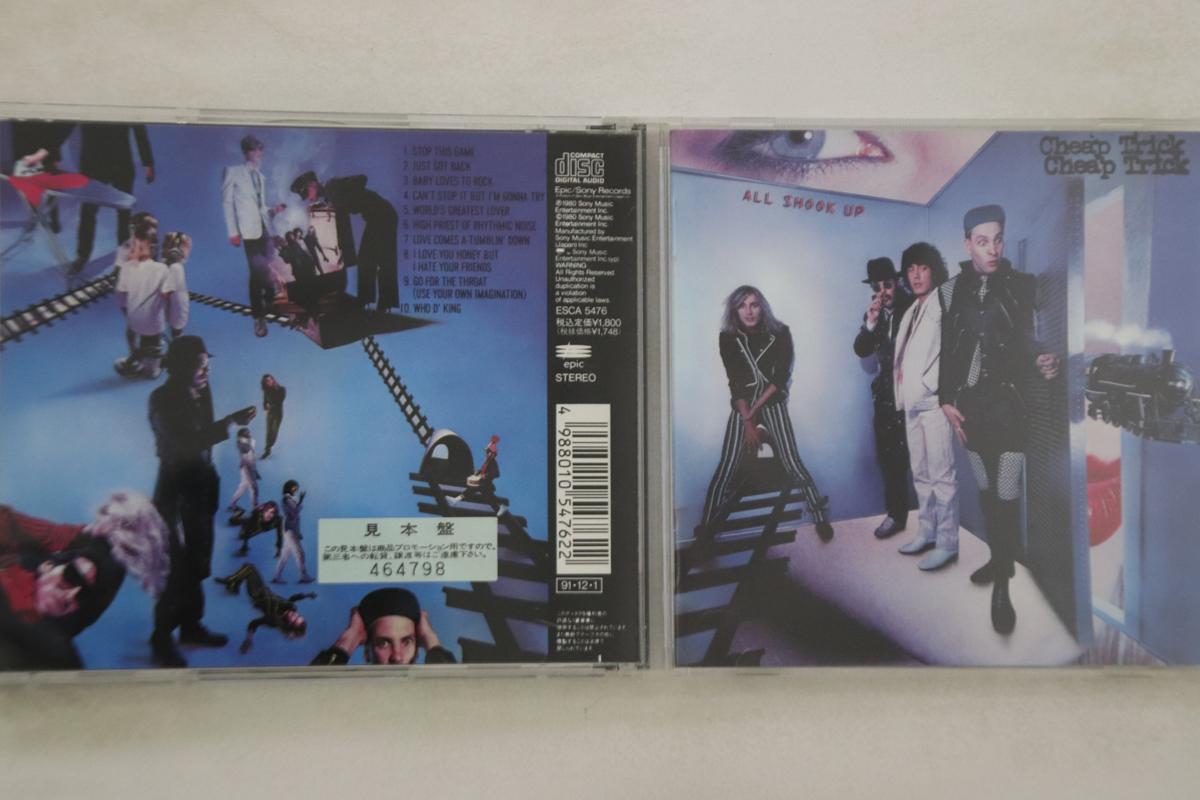 

CD CHEAP TRICK - All Shook Up ESCA5476PROMO EPIC 1991 Japan Rock Used
