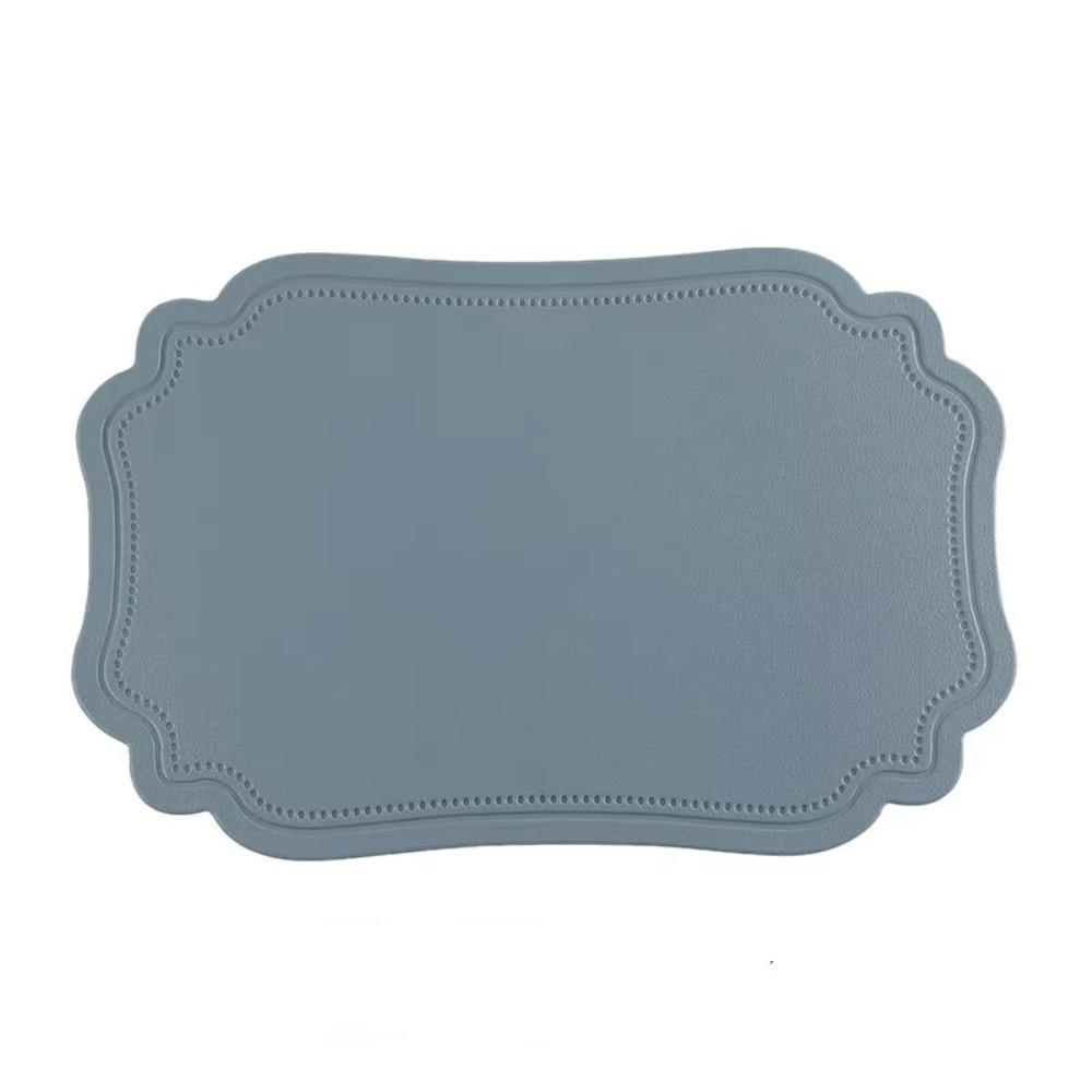 Jednobarevná čtvercová podložka pod talíř Tepelně odolná podložka Nové kuchyňské doplňky Venkovní vnitřní