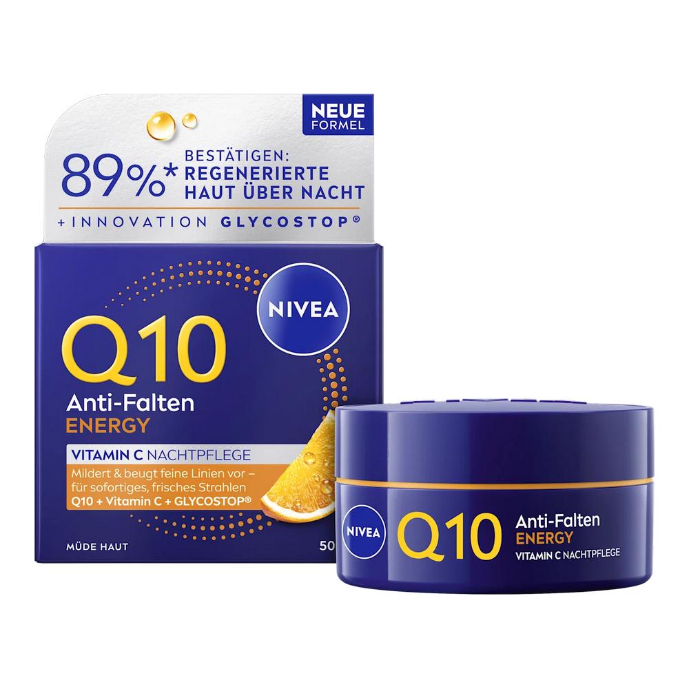 German Nivea Q10 Energy Night Cream 50Ml