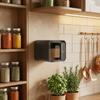 No Punch Spice Storage Rack Wall-Mounted Kitchen Seasoning Jar Multi-Functional Salt Jars  Cooking