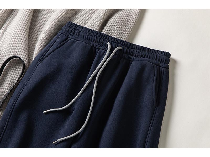 2025 Winter High-Waisted Thickened Coral Fleece Wide-Leg Pants: Slimming, Warm, Casual Wear for Women