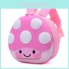 Kids Preschool Backpack With Reinforced Oxford Material And Cartoon Mushroom Design For Young Boys And Girls