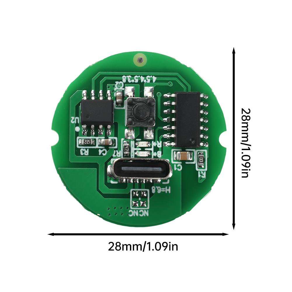 DC 3-6V DC Motor Driver Board 5-20W Small Motor Circuit Board Small Electric Drill DIY Accessories Module Type C