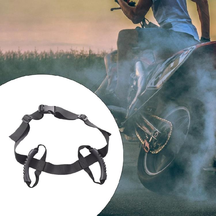 Comfortable Passenger Hold Strap Motorcycle Passenger Safe Belt for Motorcycles Adjustable Safety Belt for Secure Grip