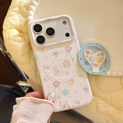 Dream Color Cartoon for Apple 17 Mobile Phone Case Iphone17promax Magnetic Suction Bracket 13 Soft Film 14