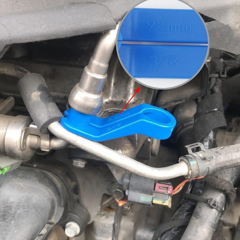 16Pieces Car High Strength Plastic Removal Tool Disassembly Set for Easy Disconnection of Fuels Heater and Cooling Lines