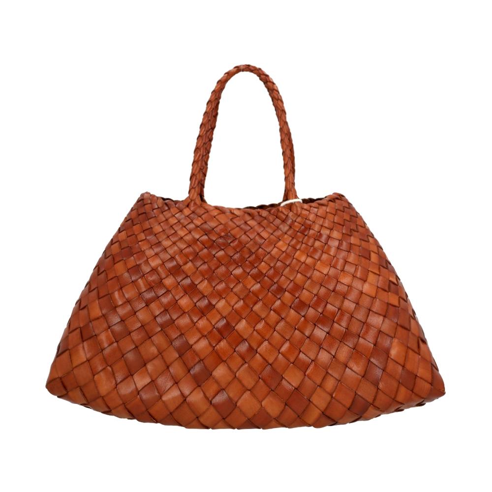 

Dragon Diffusion Santa Croce Маленька плечова сумка 8893 Коричнева 8893 TAN