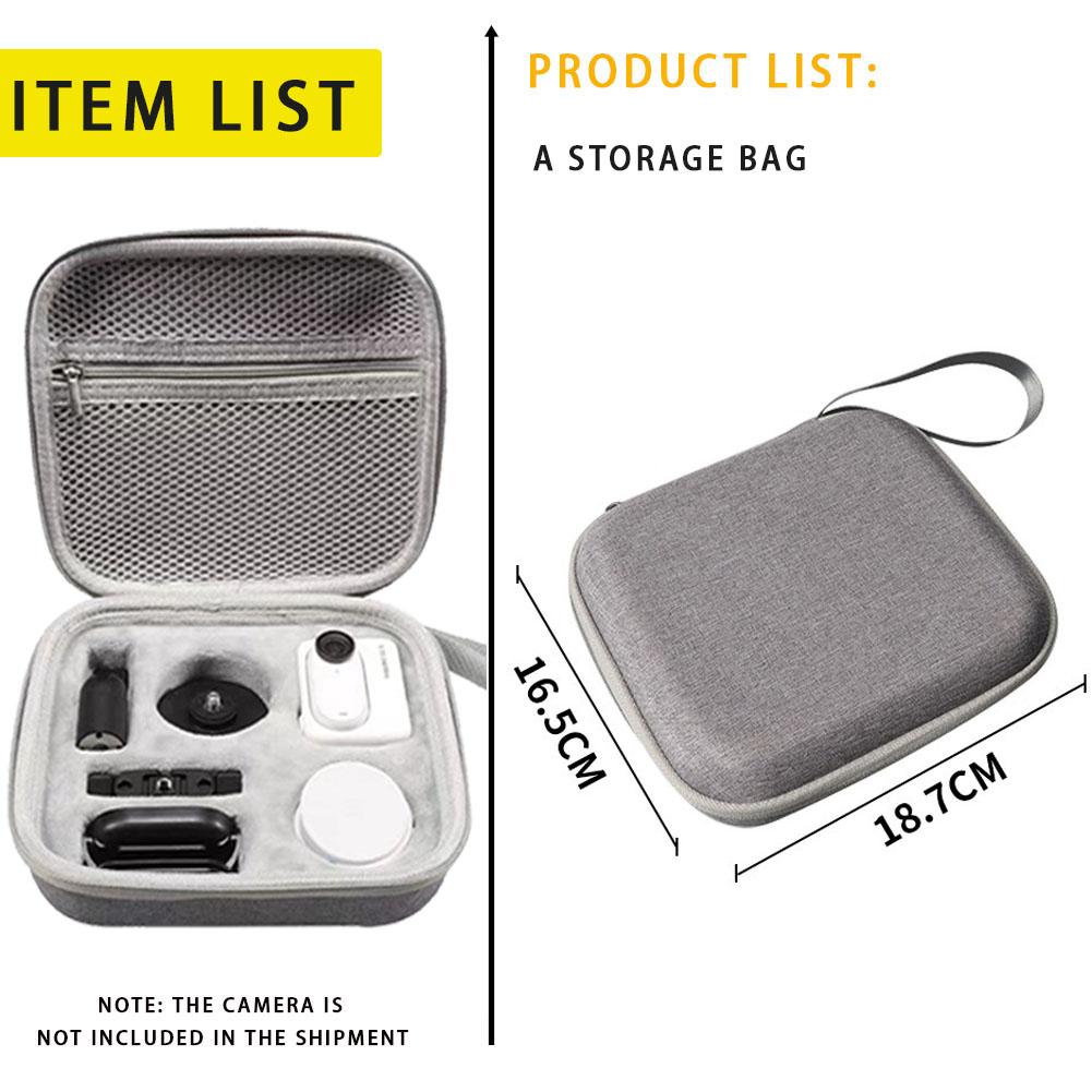 For Insta360 GO 3s 3 Carrying Case Storage Bag Mini Protective Case Hard Handbag For Insta360 GO3 GO3s Camera Accessories