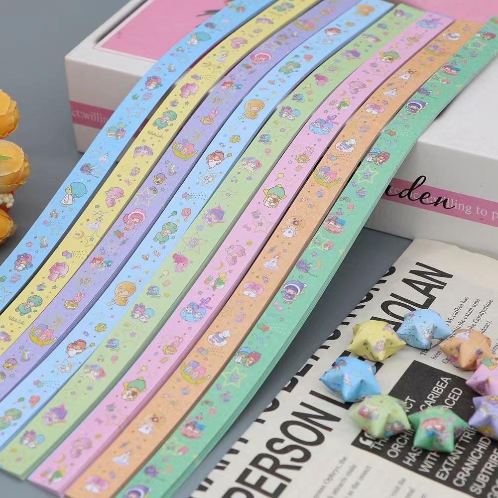 Paper Craft Origami Stars Paper Star Paper Strips Cartoon Star Folding Paper  Home Decor