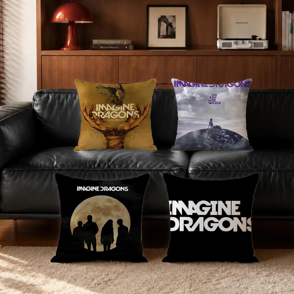 Band IImagine Dragonsing Cushion Cover Cushion Cover Set Pcs x x x Pillowcase Decorative Sofa Home Decor